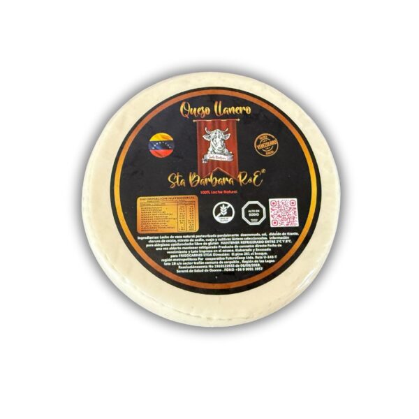 Queso Llanero Santa Barbara 1 KG